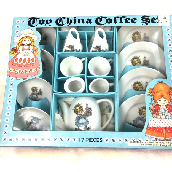 Vintage TEA SET  Childs Made in Japan 50-60's Original Box EVC - Picture 1 of 11